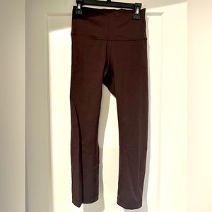 Lululemon Leggings 23” | Dark Burgundy | Size 4